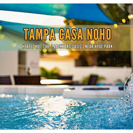 Casa Noho In Central Tampa, Hot Tub, Near Hyde Park Exterior photo